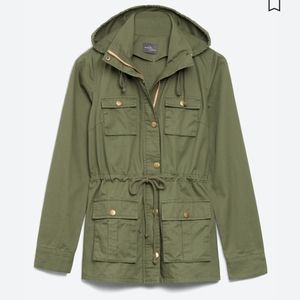 Market & Spruce Chaplin Essential Hooded Anorak Cargo Jacket